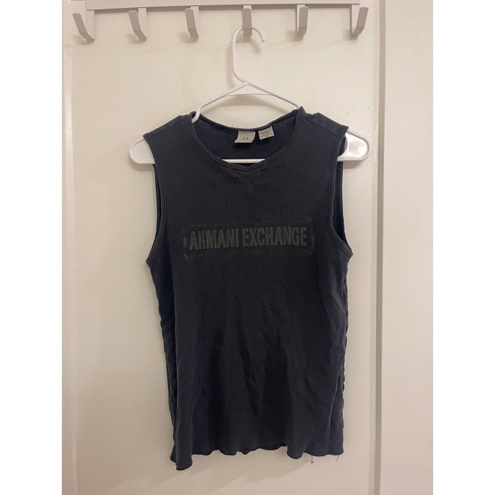 Vintage Armani Exchange Grunge Punk Steam Streetwear